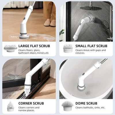 RECHARGABLE HEAVY-DUTY SCRUBBER