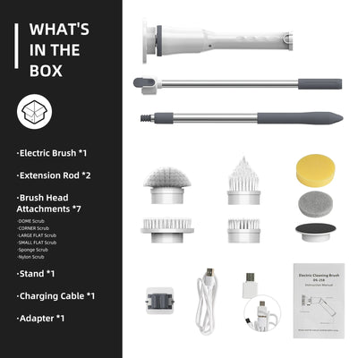 RECHARGABLE HEAVY-DUTY SCRUBBER